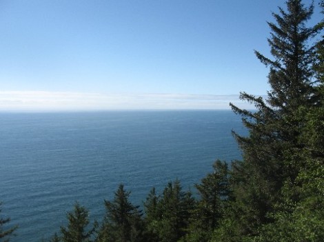 The northern view from Cape Perpetua.